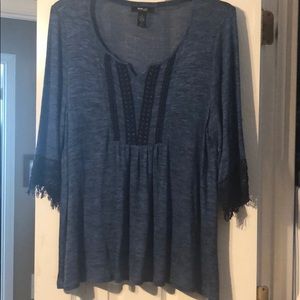 Women’s Blue Blouse